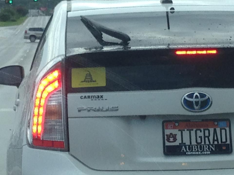 I saw a contradiction.